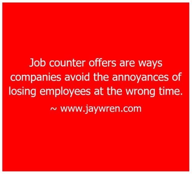Job Counter Offers