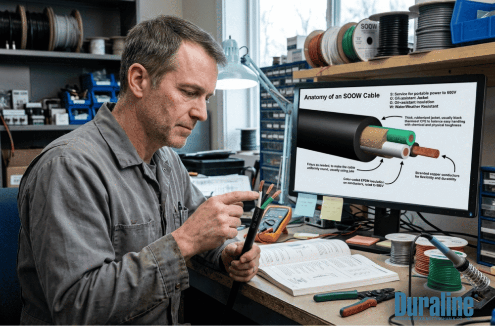 SOOW vs. SJOOW Cable: Which Should You Use for Industrial Power?