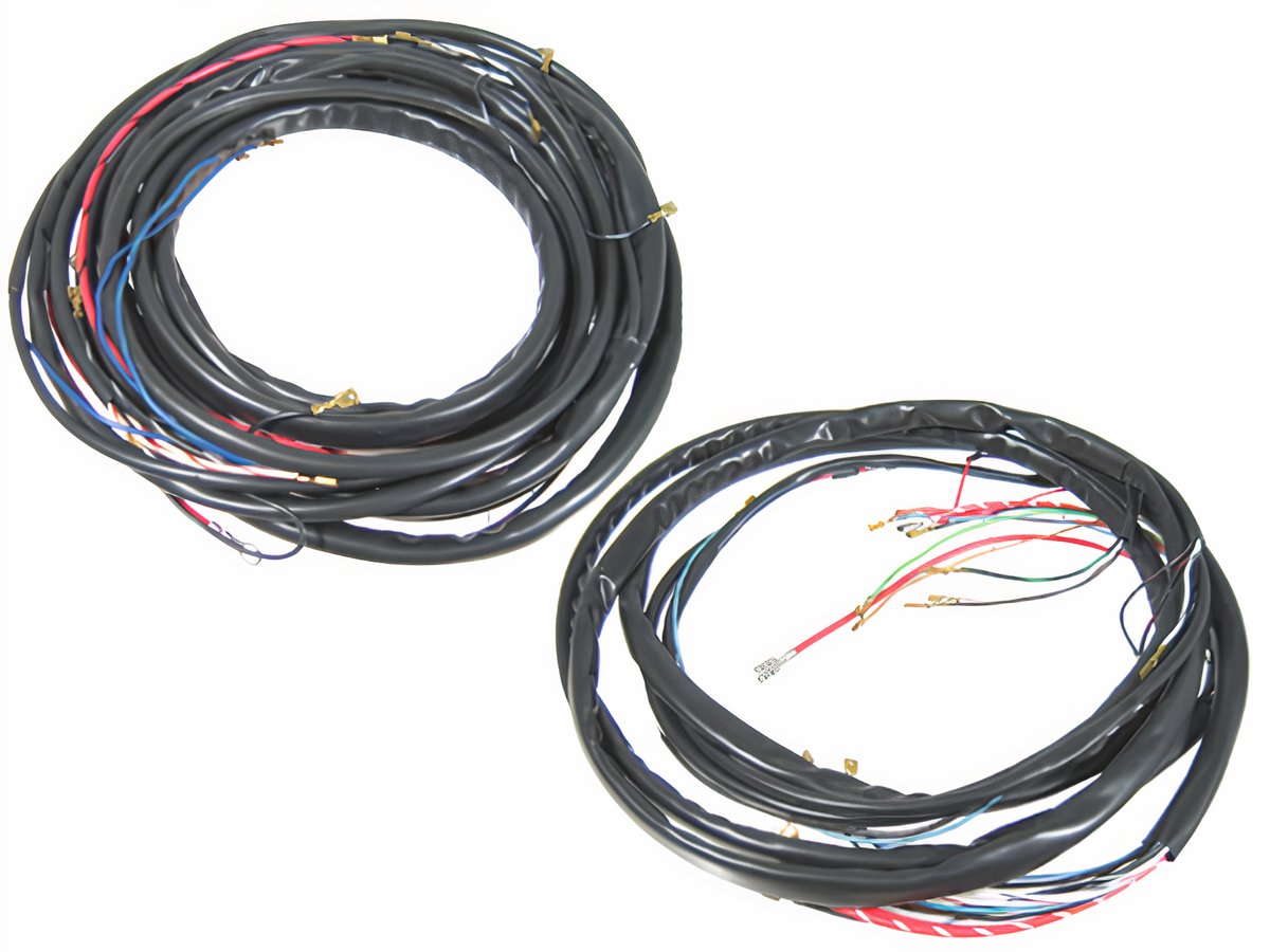 Vw Complete Wiring Kit For Use With Internally Regulated Alternator Beetle 1972 1974
