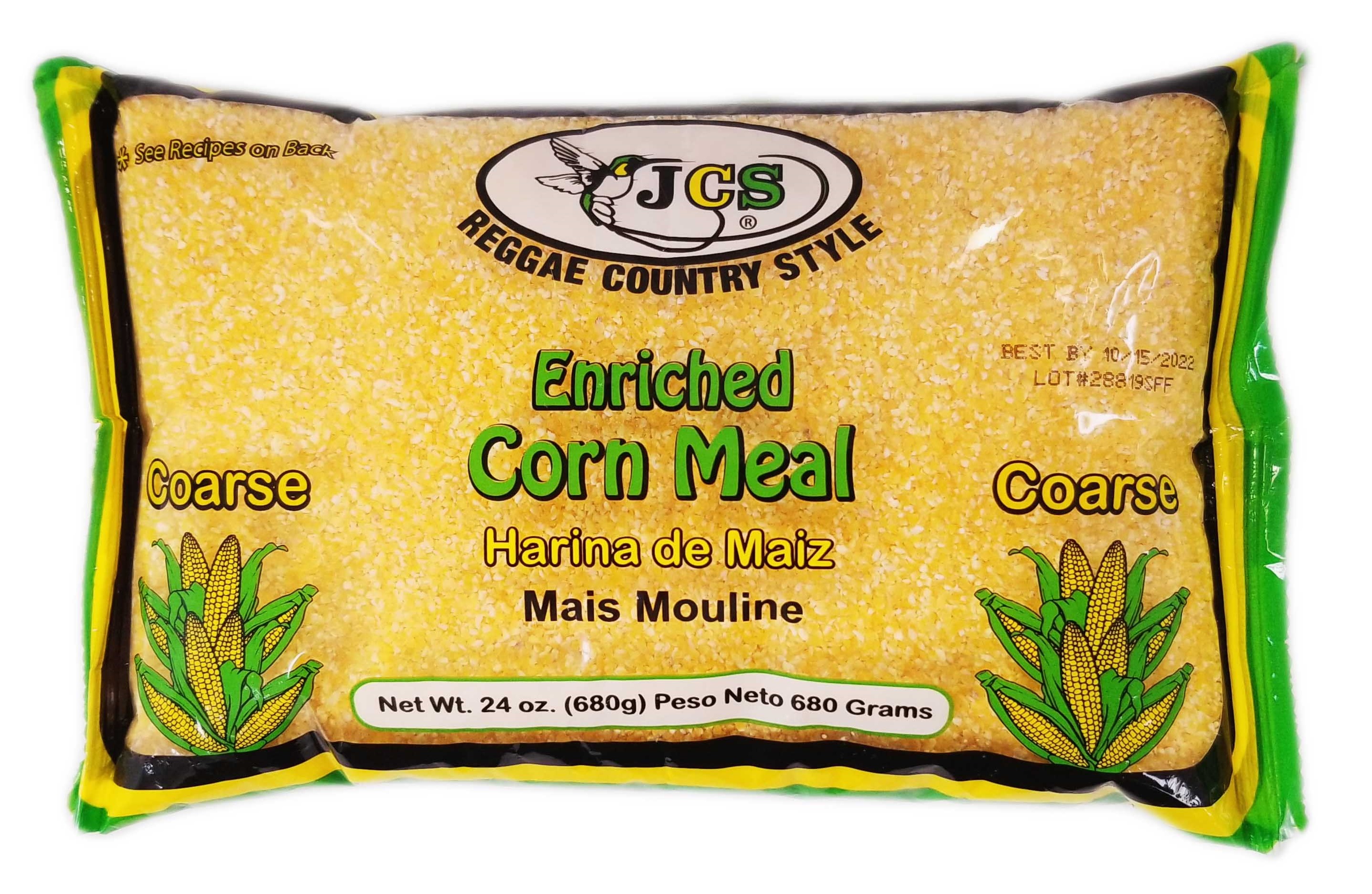 We're always looking for ways to make our favorite foods healthier without sacrificing flavor. JCS Coarse Corn Meal 2lbs