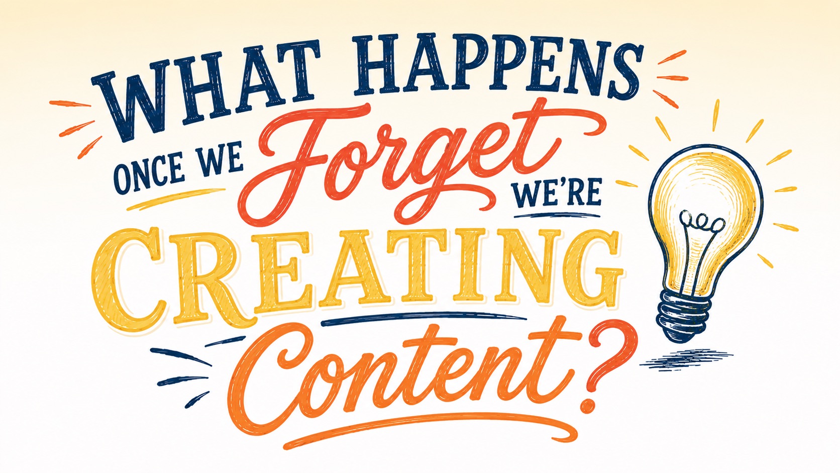 creating content