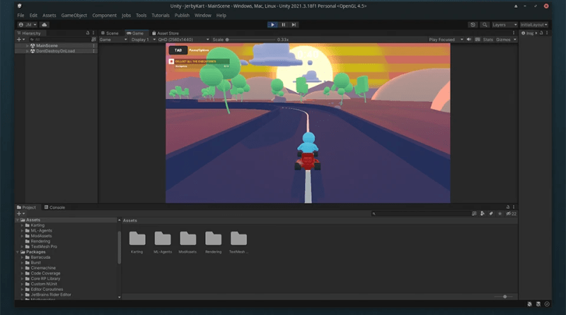Unity Linux - Premium Nature Art Gallery - Mobile