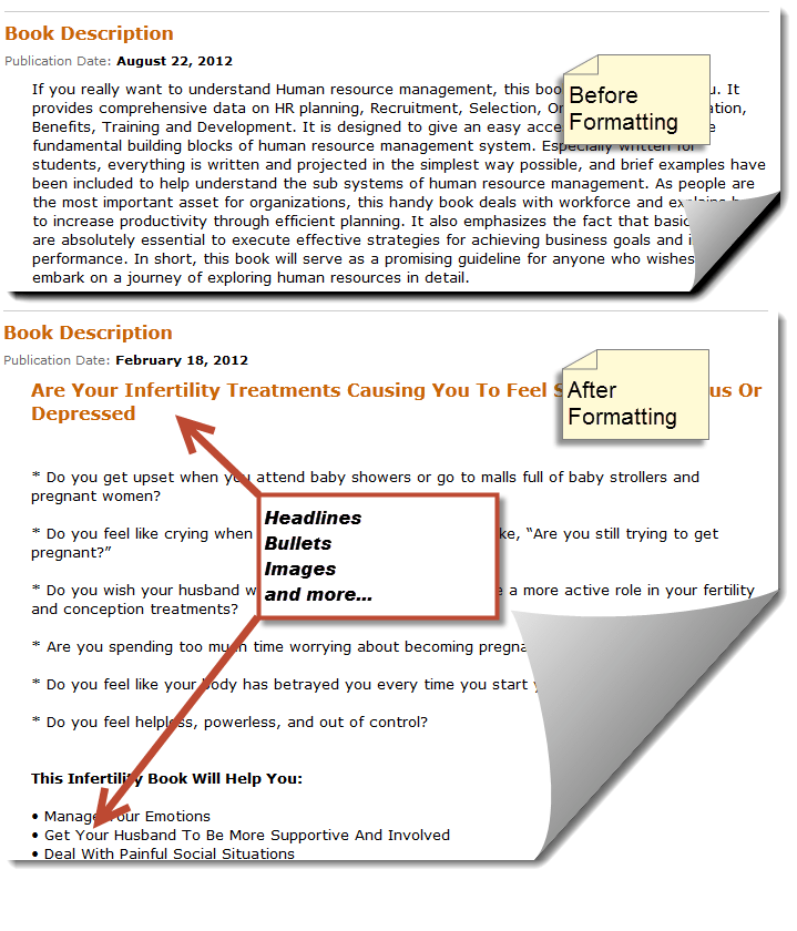 Kdp wizard is a chrome extension designed specifically for creators & authors to backup, organise and manage the entire contents of their kdp bookshelf in . How to Format Your Amazon and Kindle Book Descriptions