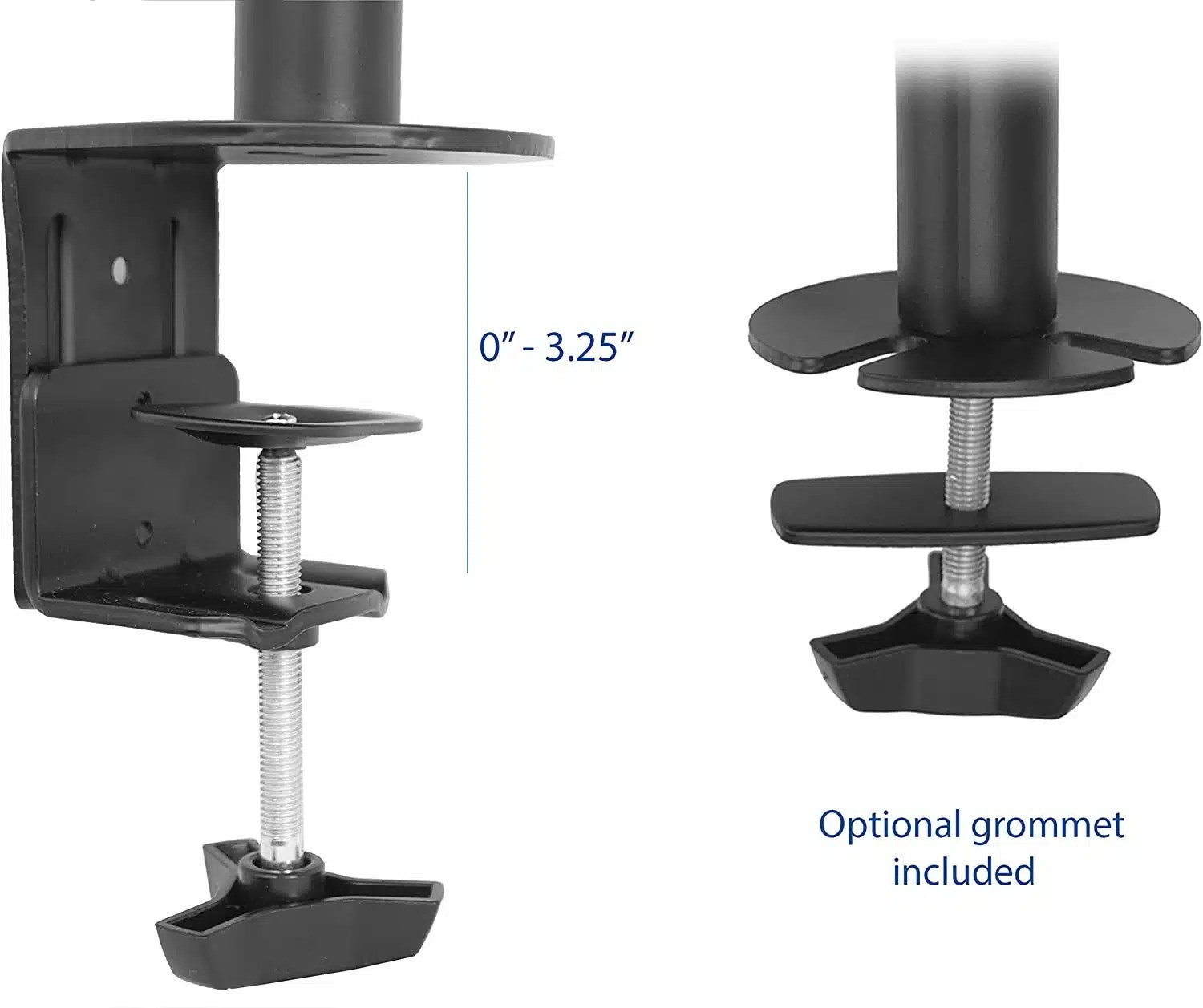 dual monitor vertical mount