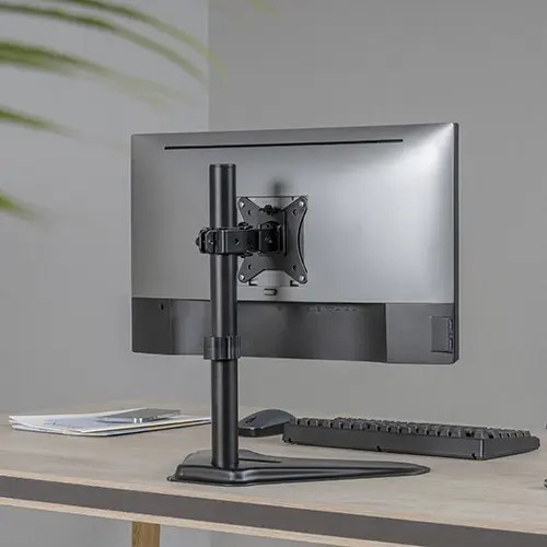 Single monitor stand