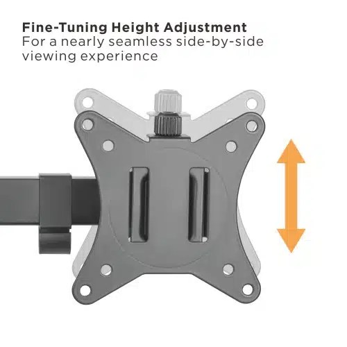 quad four monitor mount