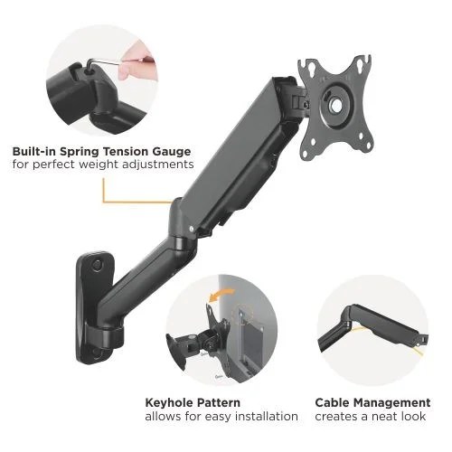 single monitor wall mount