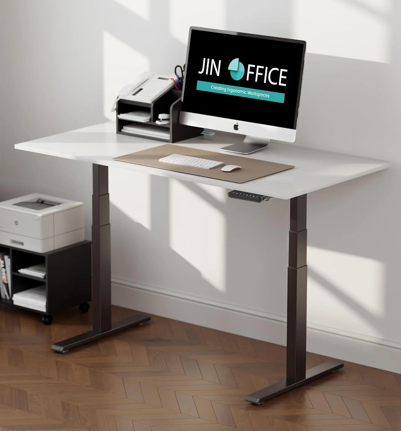 dual motor Electric height adjustable desk