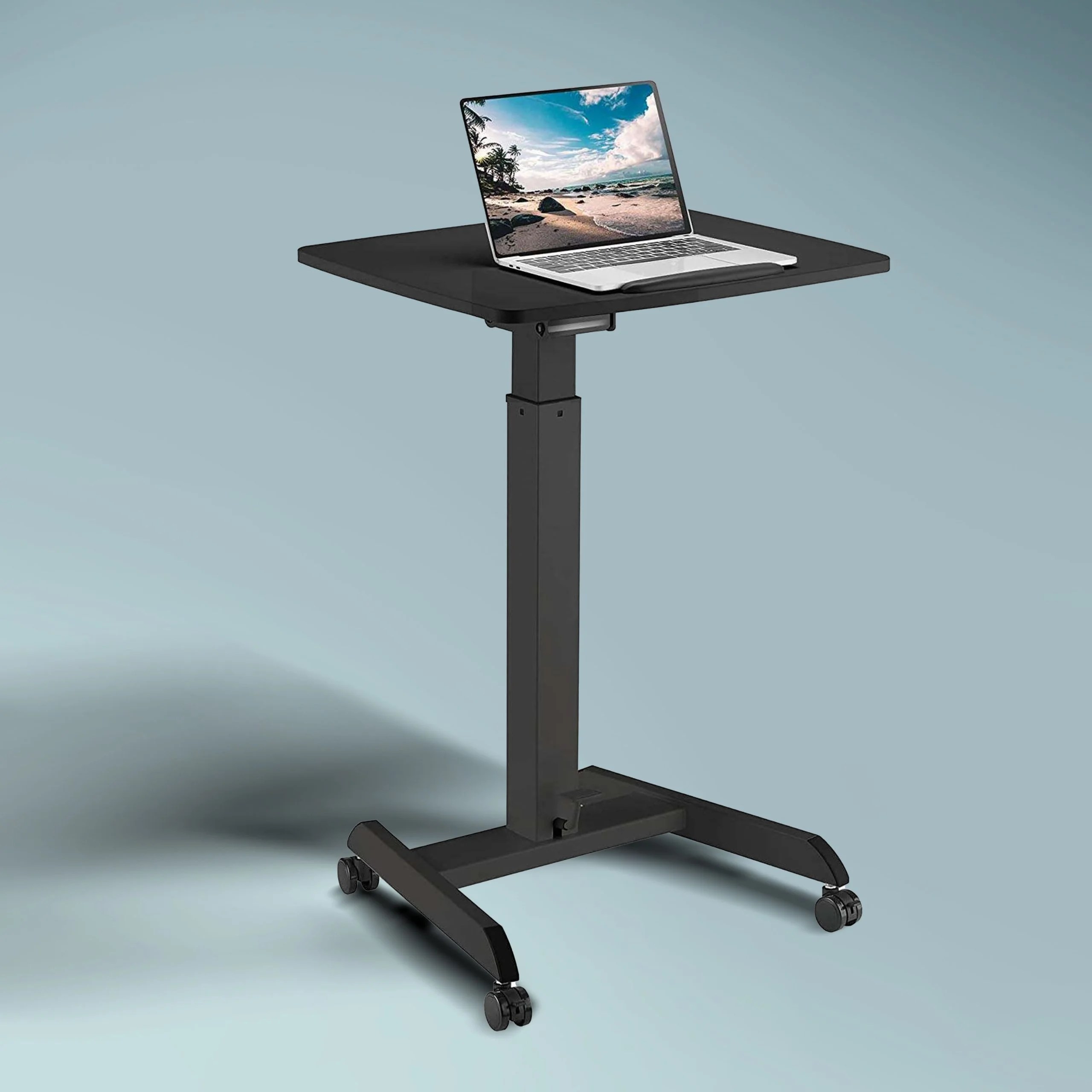 mobile height adjustable workstation