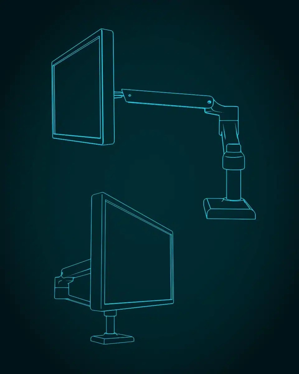 Monitor Arm and Monitor Stand