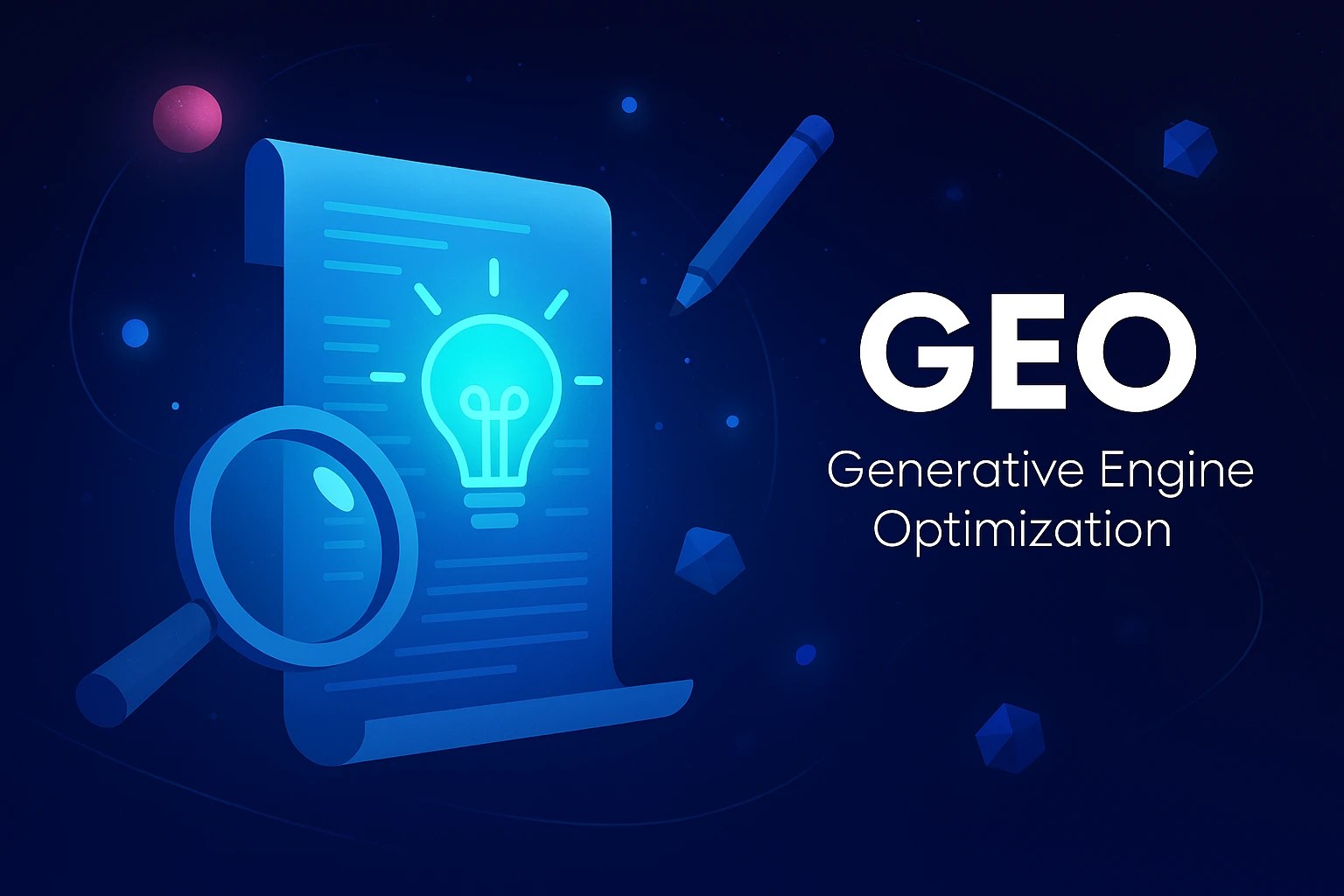 GEO - Generative Engine Optimization - seo services