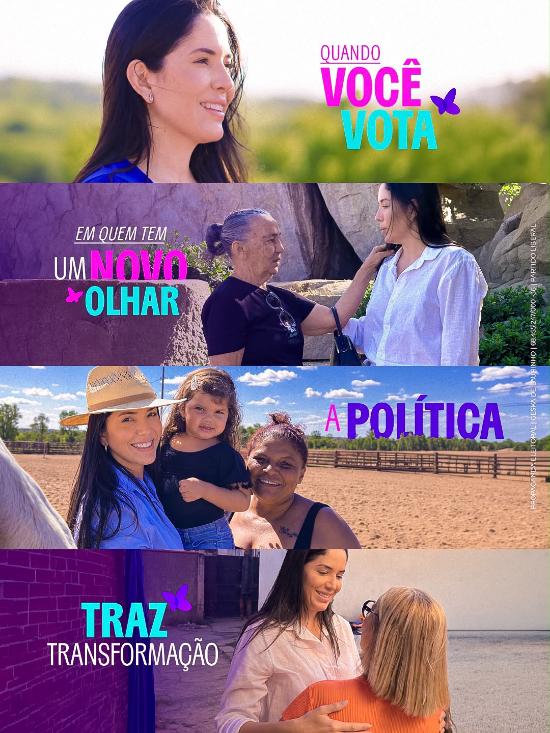 Um novo olhar para a Paraíba Geska Maia, candidata a Deputada Estadual, do sertão para o Estado