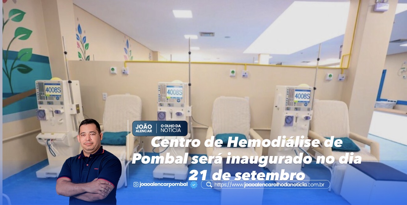 Centro de Hemodiálise de Pombal será inaugurado no dia 21 de setembro