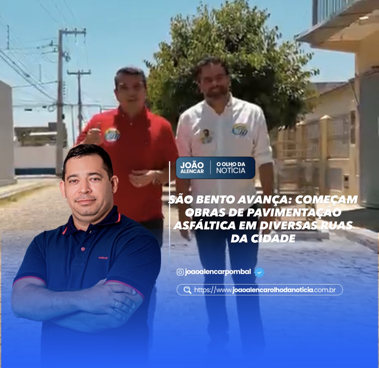 SÃO BENTO AVANÇA: COMEÇAM OBRAS DE PAVIMENTAÇÃO ASFÁLTICA EM DIVERSAS RUAS DA CIDADE