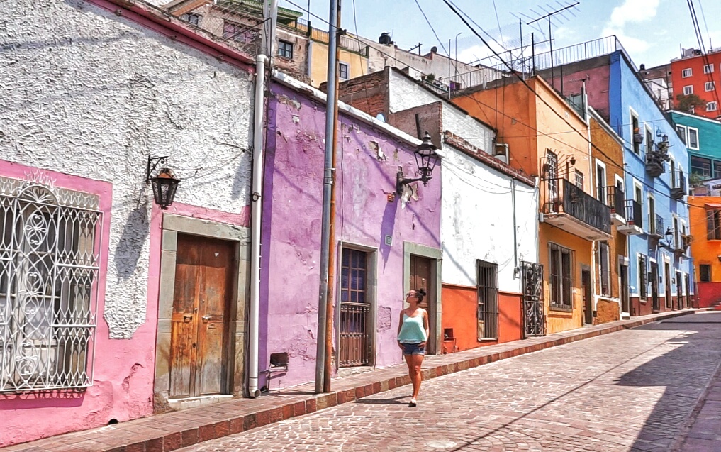 Guanajuato street, Mexico