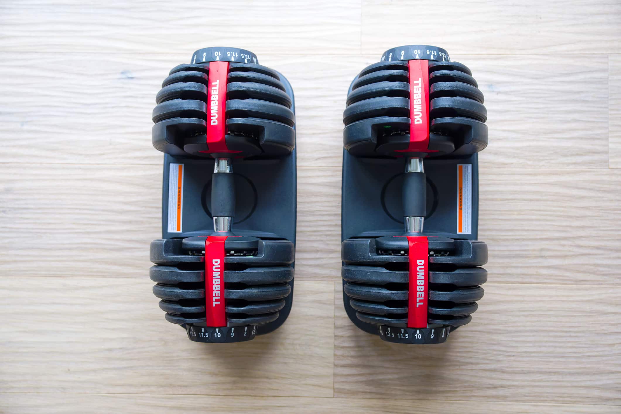 Tzumi Electronics FitRx SmartBell Adjustable Dumbbells Recall