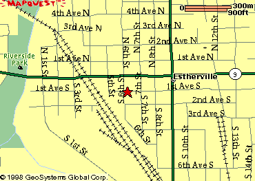 Estherville Map 