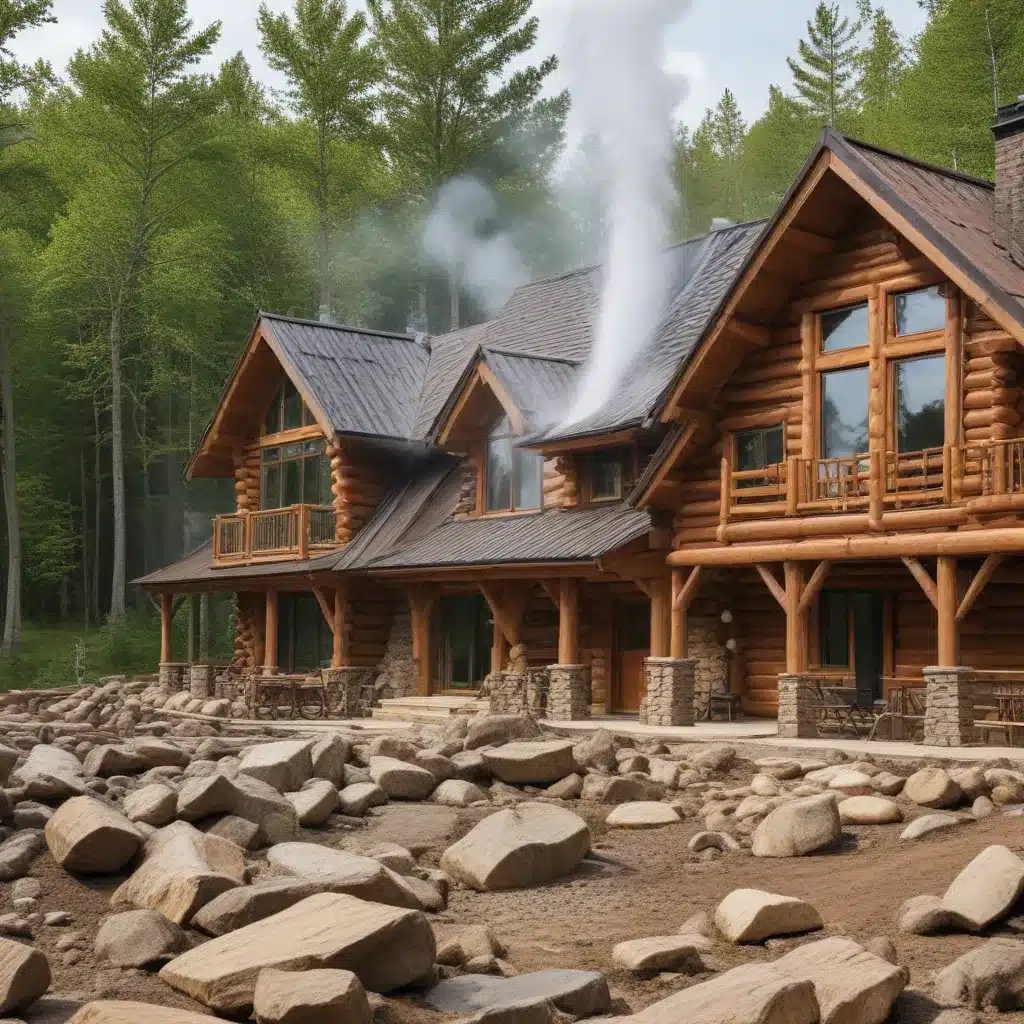 Integrating Geothermal Systems in Rustic Log Cabins Integrating Geothermal Systems in Rustic Log Cabins