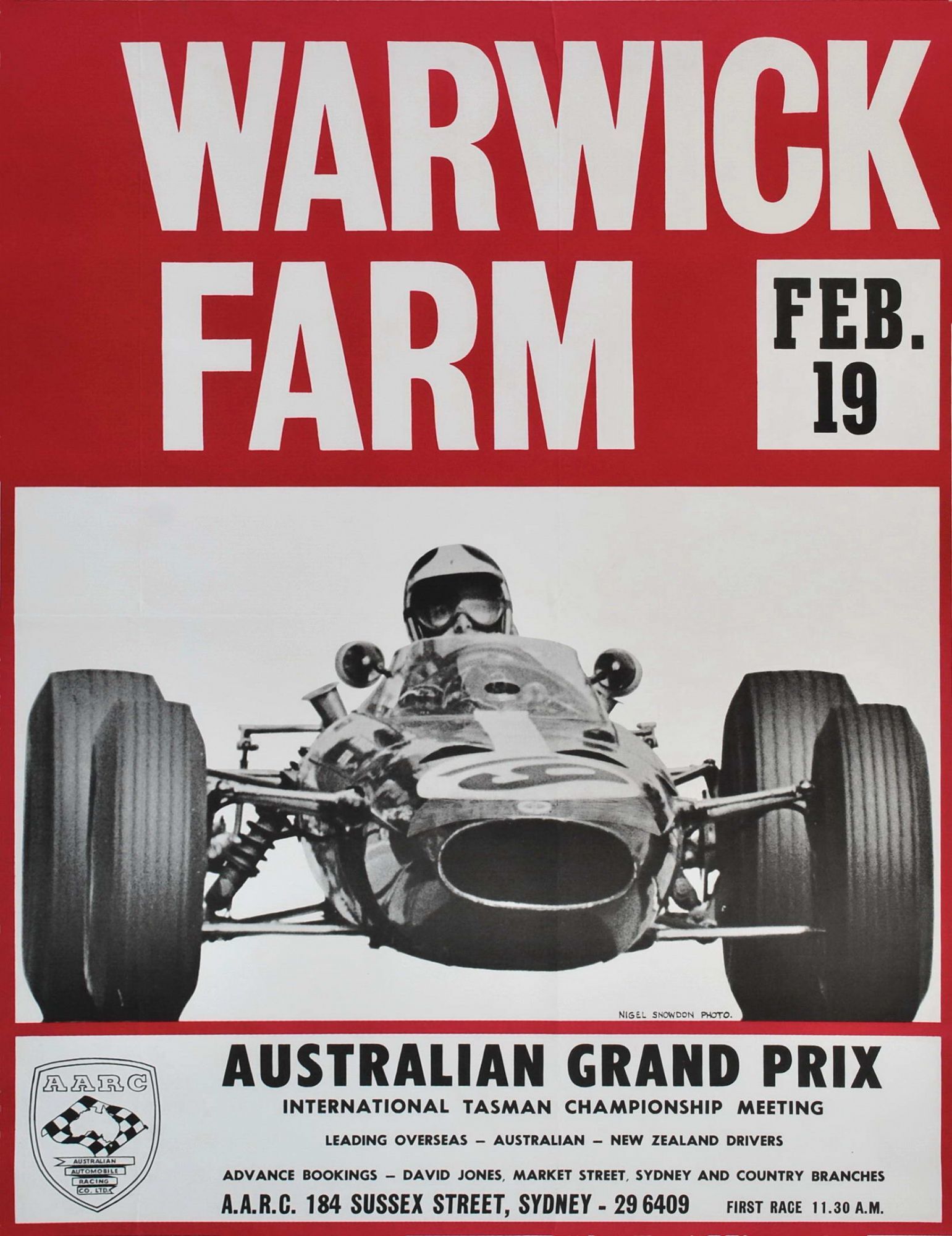 Warwick Farm Motor Racing Nsw