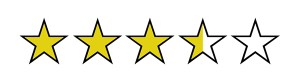 three and a half stars