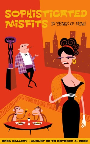 【絶版】Shag: The Art of Josh Agle Shag: the Art of Josh Agle 2005 First Edition Mid Century