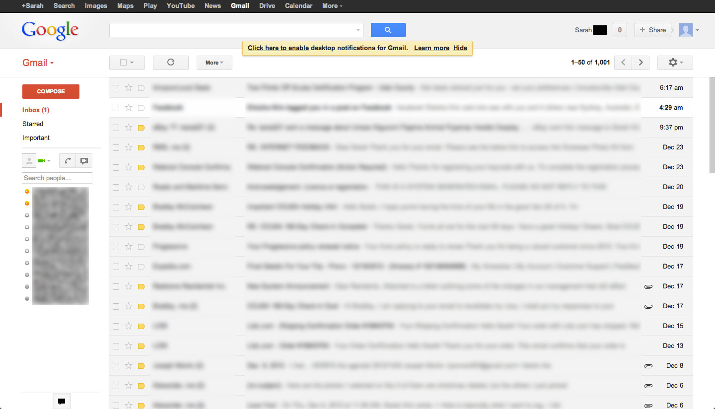 Wrong Inbox, not mine