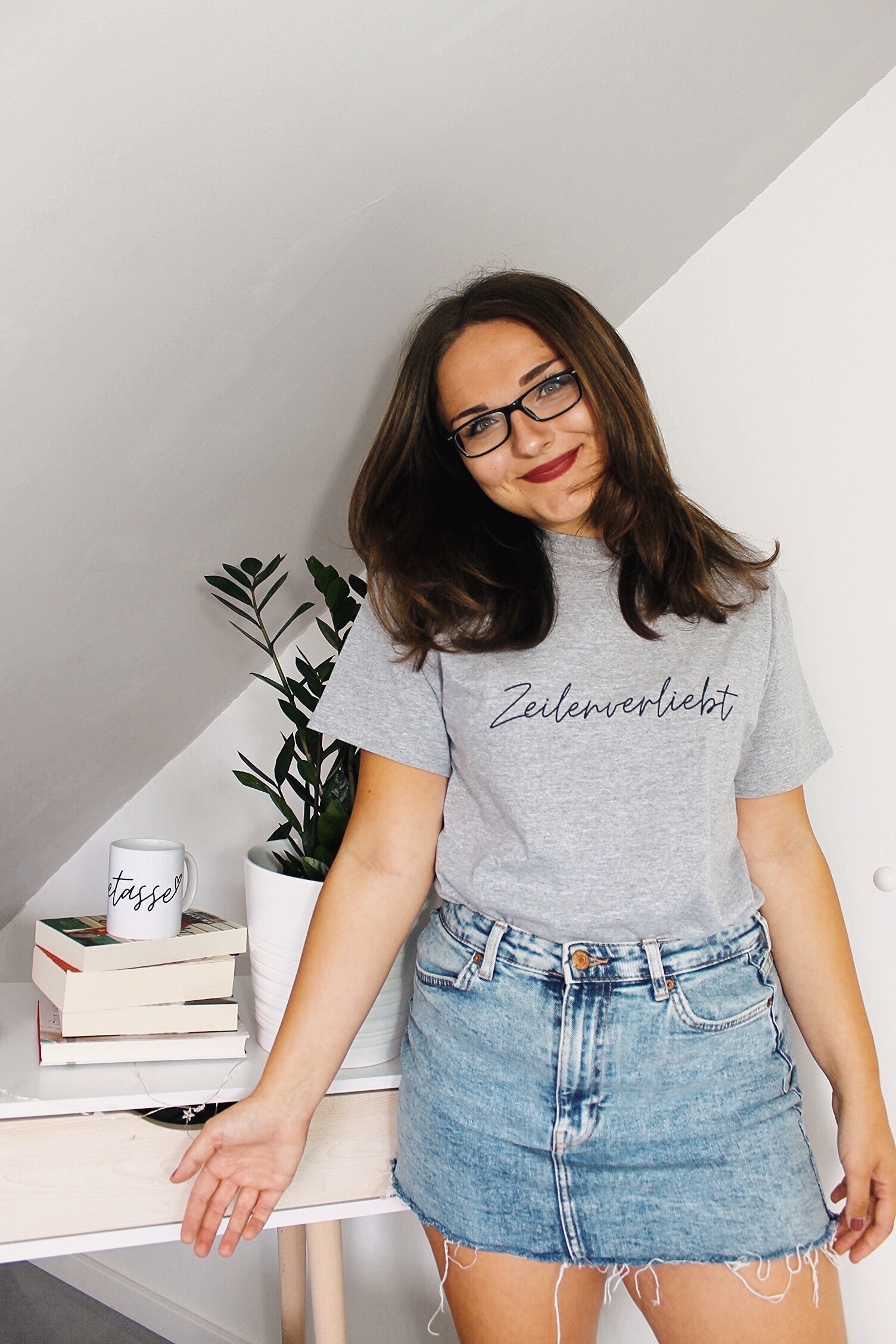 Zeilenverliebt - Design #Lesemerch