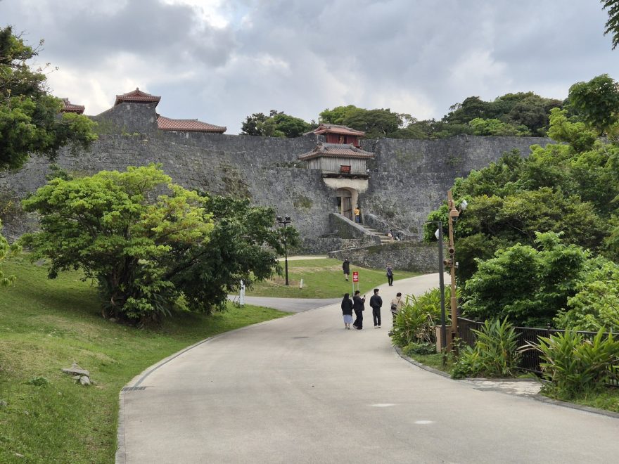 Shuri Castle in Naha Okinawa, UNESCO World Heritage Site and former Ryukyu Kingdom palace.