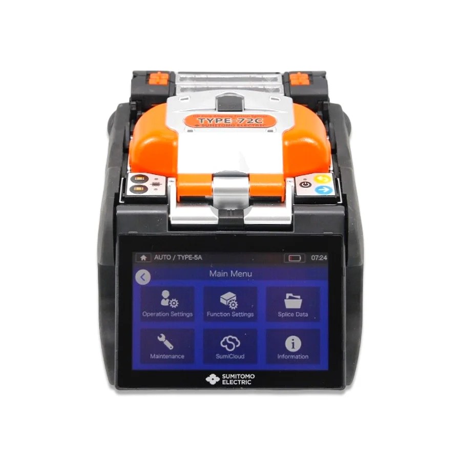 Sumitomo Type 72C Used For Sale With fiber Cleaver FC-6RS