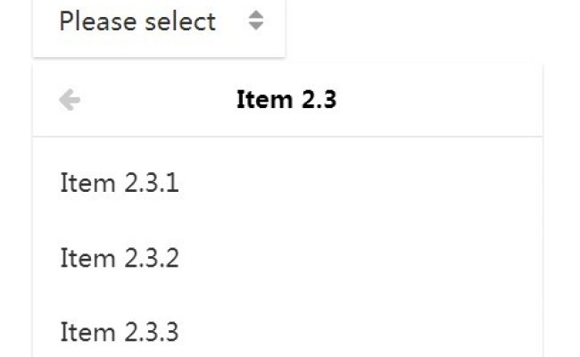 Animated & Multi-level JQuery Dropdown Plugin | Free JQuery Plugins