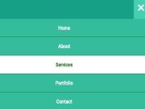 Basic Responsive Sliding Toggle Menu With Jquery Free Jquery Plugins