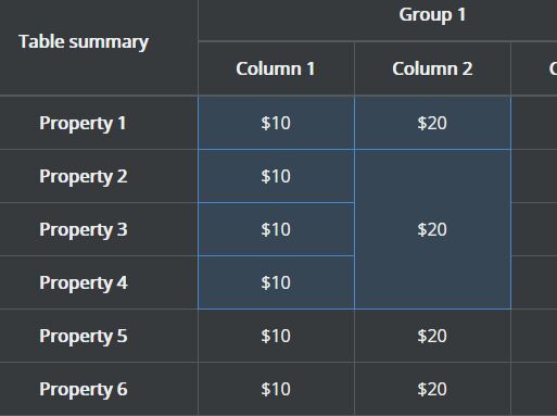Jquery Plugin For Easy Table Rows Cells Selection Table Selector - 8K Mountain Backgrounds for Desktop