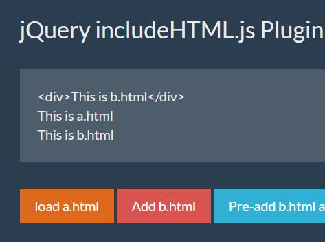 Load External Files Into Webpage Using Ajax Jquery Includehtml Js - Premium Mountain Illustration Gallery - Retina