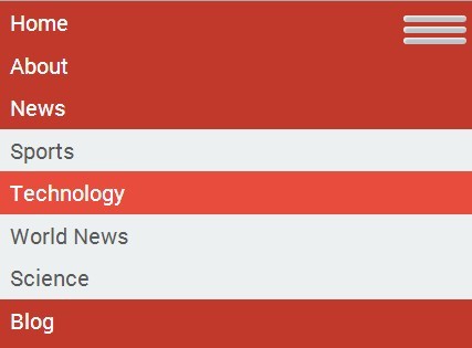 Minimalist Responsive Nav Menu With Jquery And Css Free Jquery Plugins - Sunset Wallpaper Collection - HD Quality