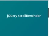 Remember The Last Scroll Position Jquery Scrollreminder Free Jquery