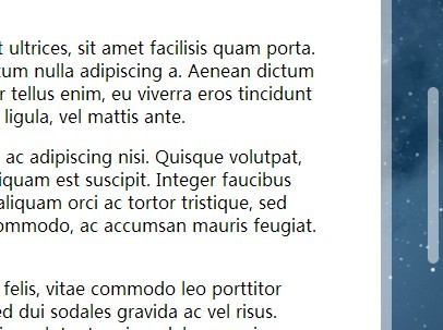 Html Why Scrollbar Is Behind Sticky Elements In Ios Safari Stack - Retina Sunset Images for Desktop