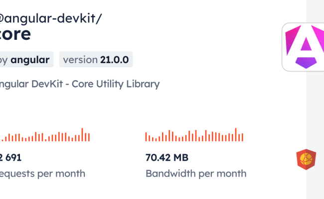 @angular-devkit/core CDN By JsDelivr - A CDN For Npm And GitHub
