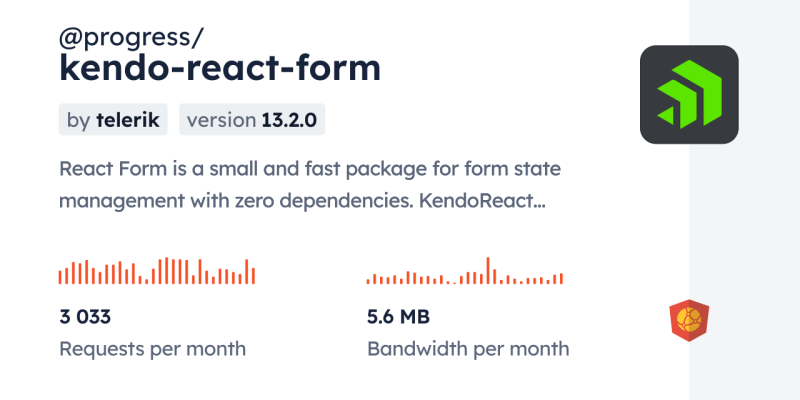 Progress Kendo React Form Bundlephobia - Best Geometric Wallpapers in HD
