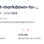 Convert-markdown-to-html CDN By JsDelivr - A CDN For Npm And GitHub