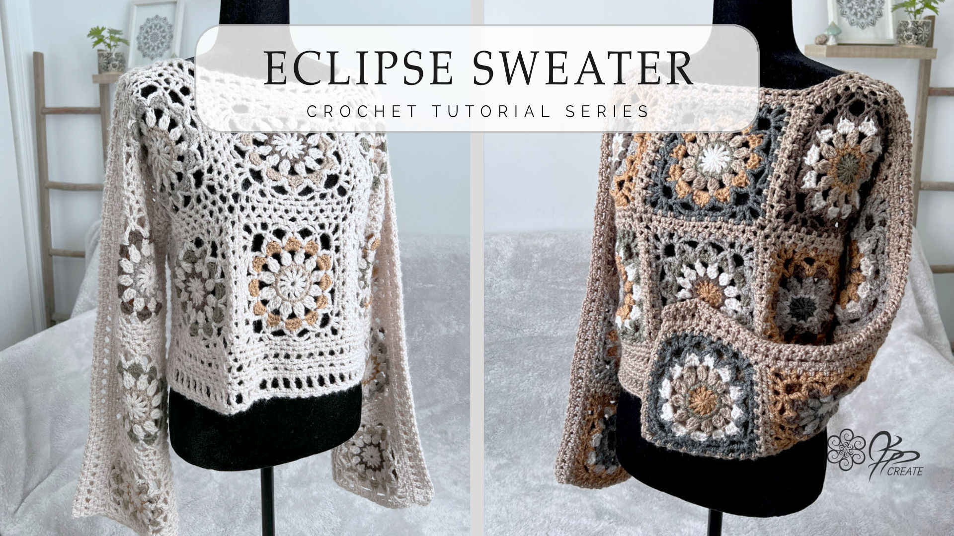 Eclipse Sweater – Crochet a Timeless Beauty – JSPCREATE