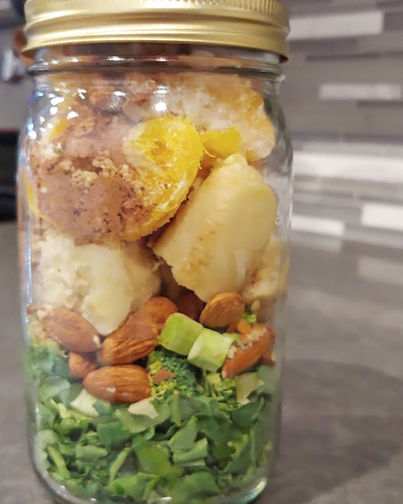 The making of a smoothie