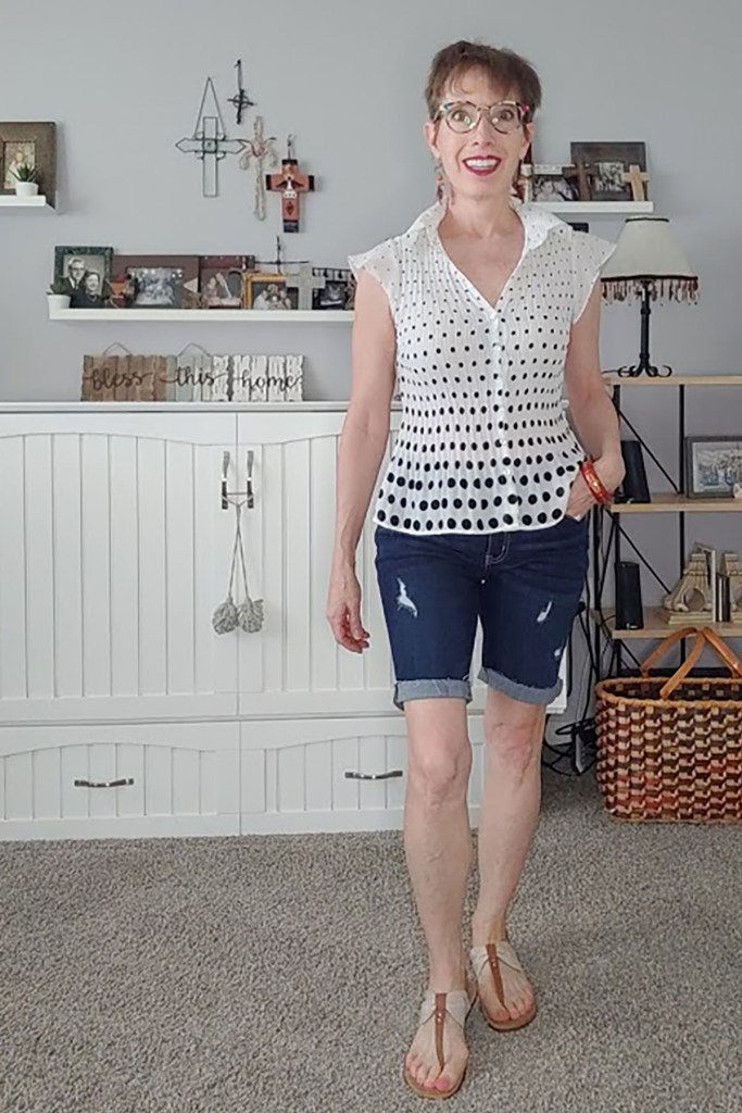 How to style longer shorts stylishly