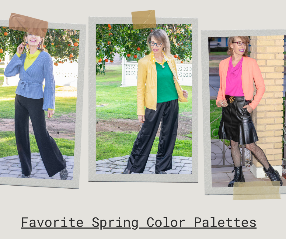 Favorite color palettes for spring