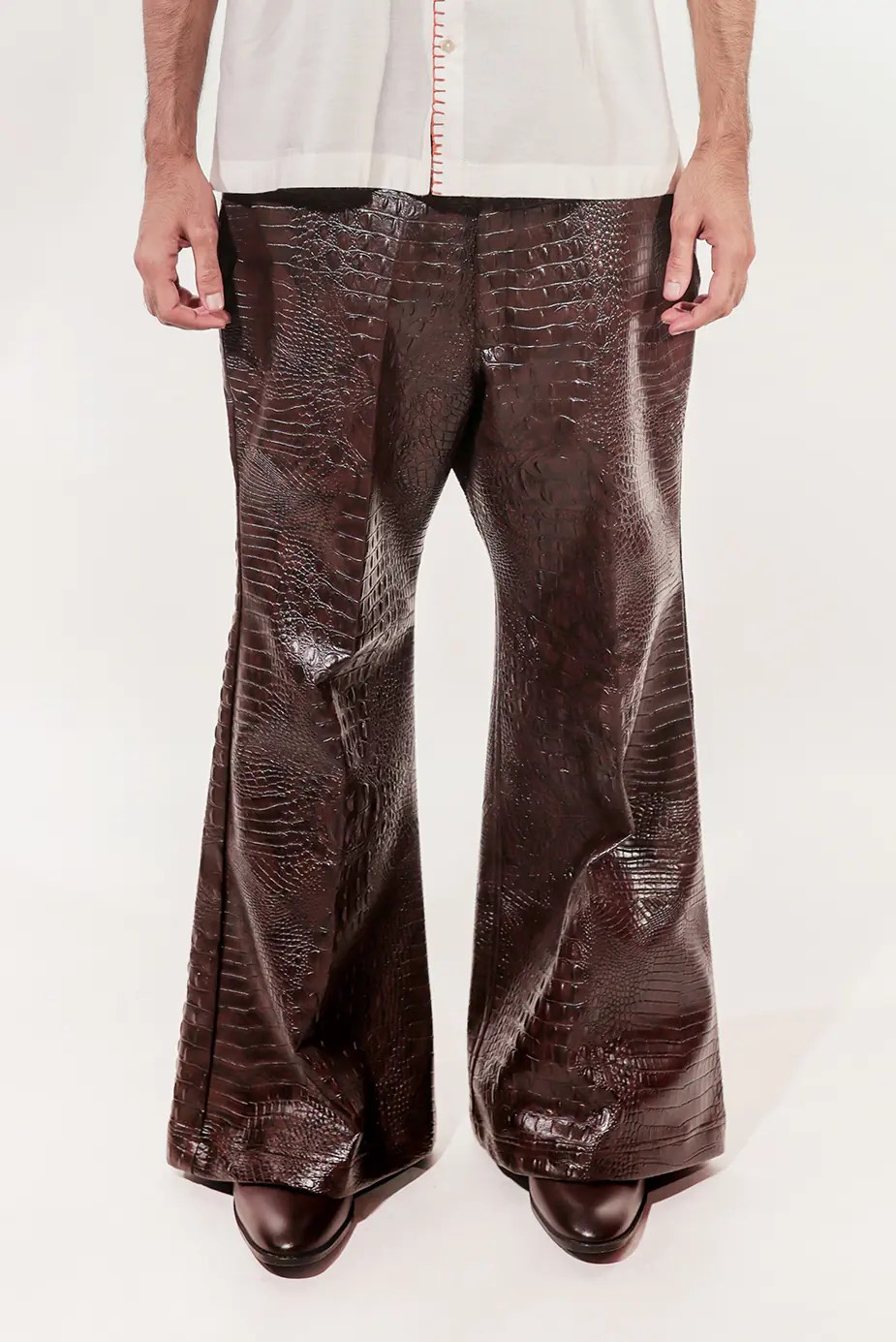 Croc - Leather Pants