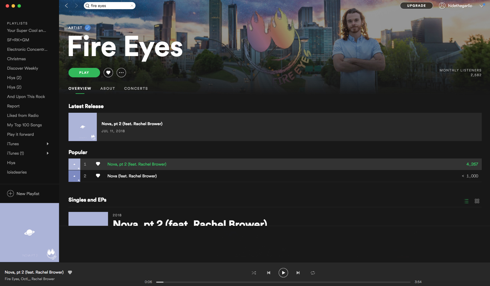 Fire Eyes Music Spotify