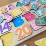Wooden Number Puzzle | Jumini Wooden Toys UK