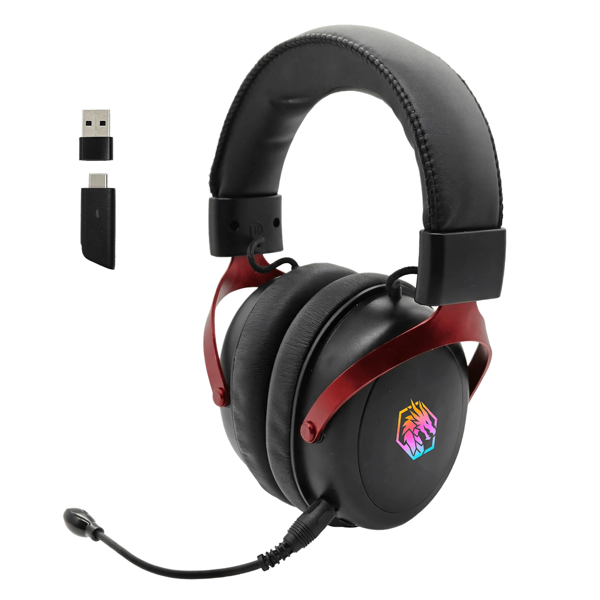 Gaming headphones RBG LED BT283