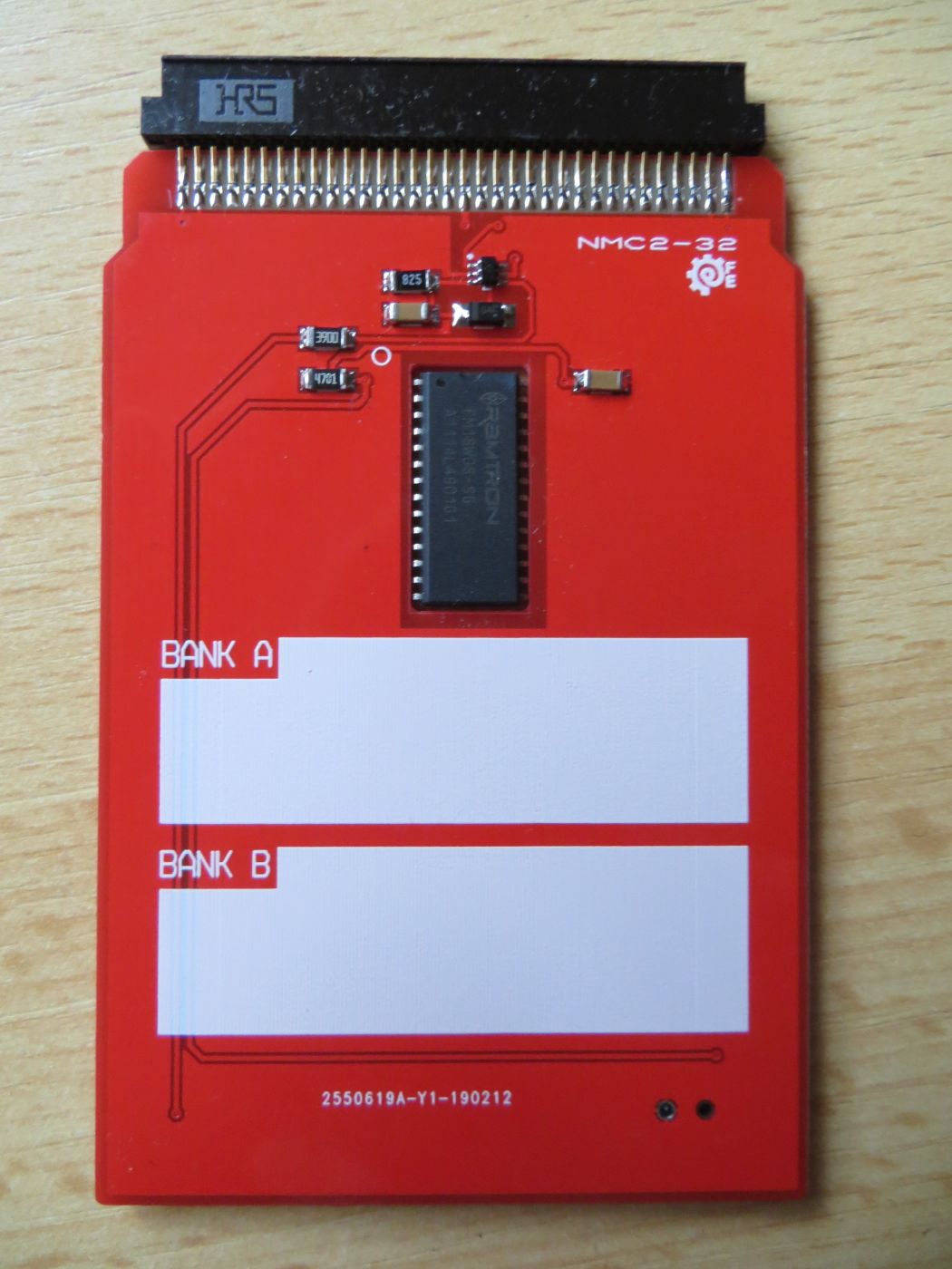 Memory Card - Unterseite