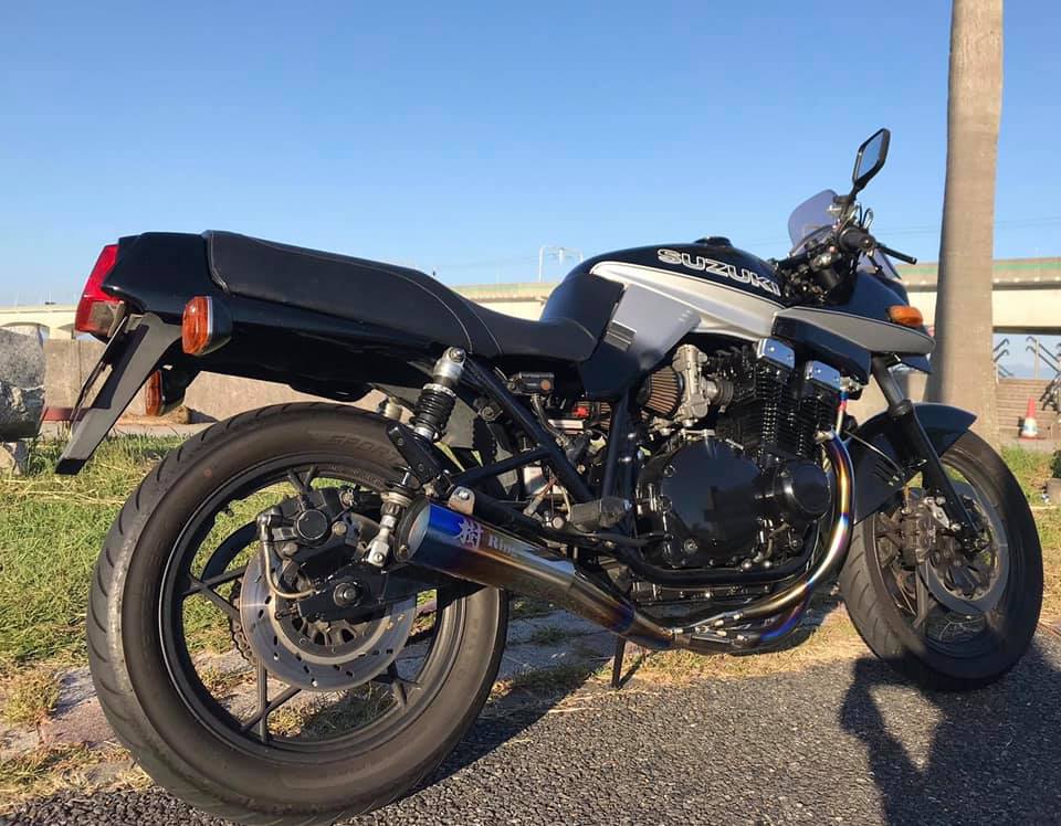GSX750S 刀で海へツーリングに行ってきましたー！