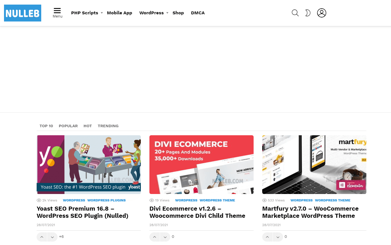 Since changeset 44524, which has landed in wordpress 5.1, the variable $theme is now a global variable set by wordpress which also gets unset after the . 11 Sites Like Nulljungle Com Justalternative To